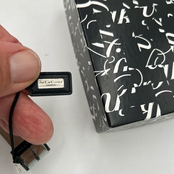 Men’s de la Cour via larga 40 mm limited edition stainless steel Swiss watch - Picture 10 of 11